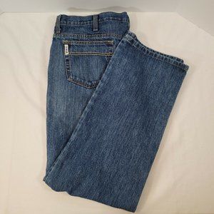 CINCH White Label MidRise Straight Relaxed Denim Jeans Medium Wash 38x36